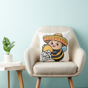 Cojín Decorativo Taco Buzz Bumble Bee