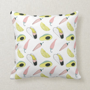 Cojín Decorativo Taco sobre el amor  Círculo de elementos del tac