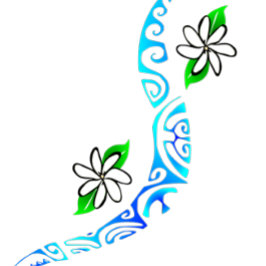 Cojín Decorativo TAITIARE (Bleu)