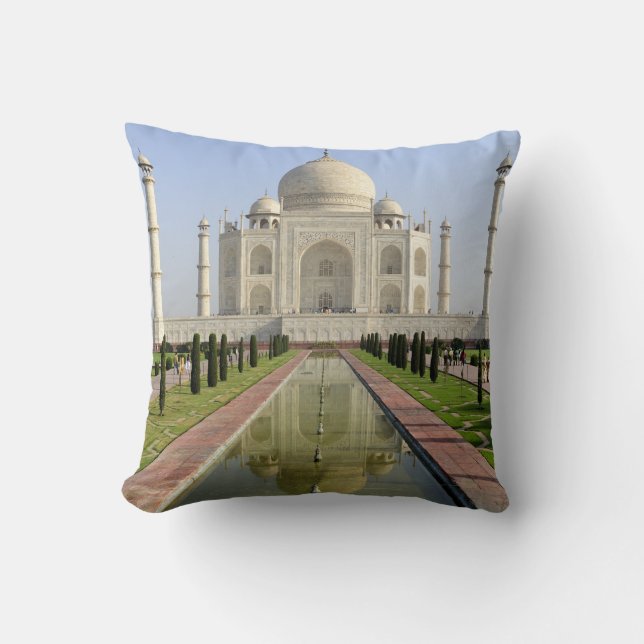 Cojín Decorativo Taj Mahal, Agra, Uttar Pradesh, India, (Anverso)
