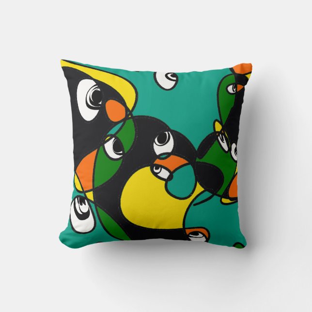 Cojín Decorativo TAKUROMAN「Friends」 (Anverso)