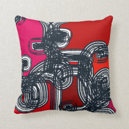 Cojín Decorativo TAKUROMAN「Red」クッション