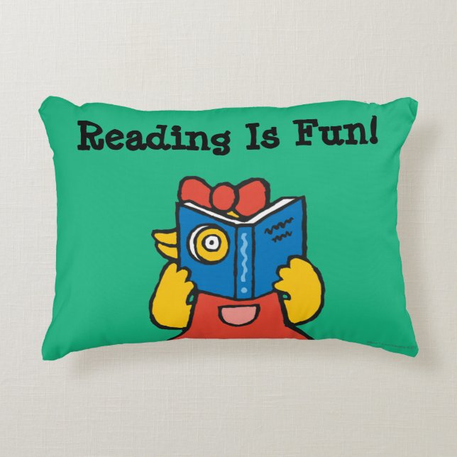 Cojín Decorativo Tallulah hace una cara divertida (Anverso)