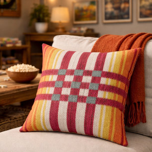 COJÍN DECORATIVO “TAMALE” IMPRESIÓN MEXICANA AUTÉNTICA DE UN SOLO L
