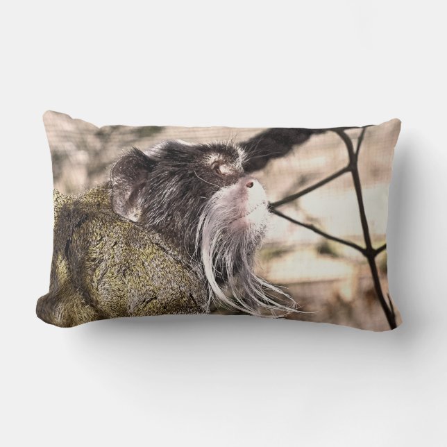COJÍN DECORATIVO TAMARIN MONKEY (Anverso)