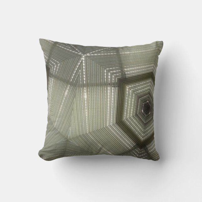 Cojín Decorativo Tan kaleidoscope Pillow (Anverso)