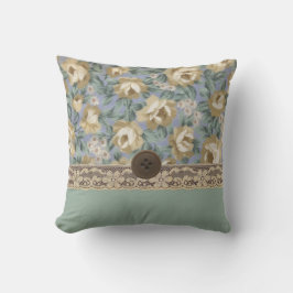 Cojín Decorativo Tan Rosas Pillow