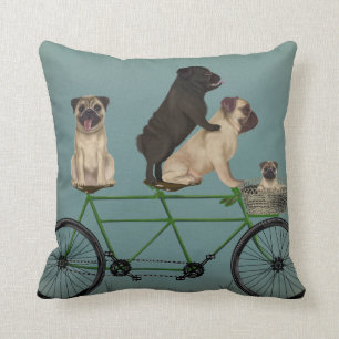 Cojín Decorativo Tandem Pug