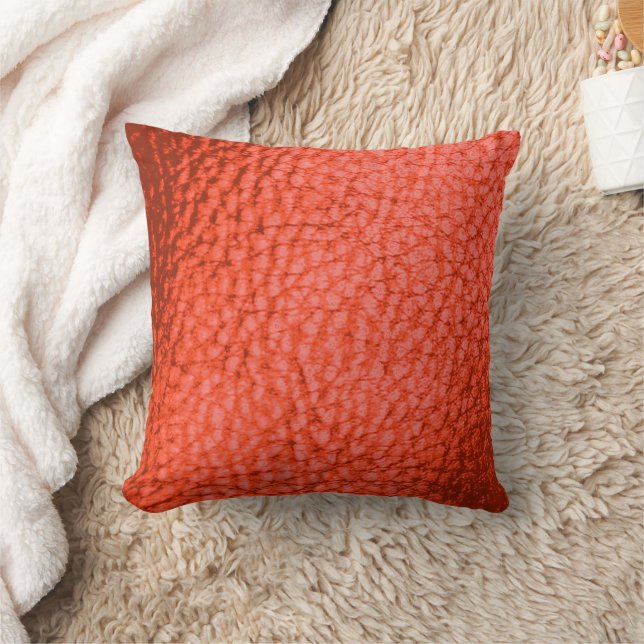 Cojín Decorativo Tangerine Dartk Faux Leather (Manta)