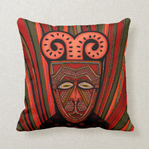 Cojín Decorativo Tango Khalcanza mé Máscara Tribal