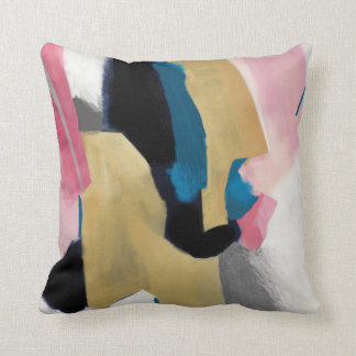 Cojín Decorativo Tango rosa/Oro Verde azulado rosado