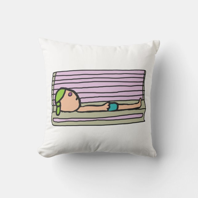 Cojín Decorativo Tanning Bed (Anverso)