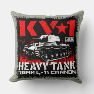 Cojín Decorativo Tanque pesado de la Unión Soviética KV-1