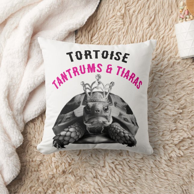 Cojín Decorativo Tántrues tortoise y tiaras | Cushion (Manta)