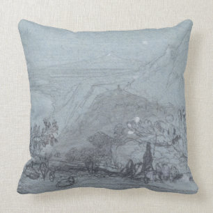 Cojín Decorativo Taormina, de "vistas de Sicilia" (tiza y aguazo