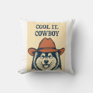 Cojín Decorativo Tapiz de pared "Cool it, Cowboy".