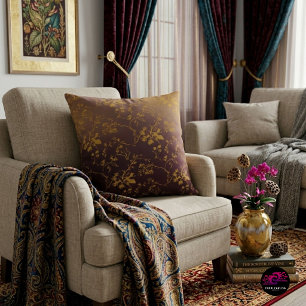 Cojín Decorativo Tapiz Vintage Bloom