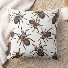 Cojín Decorativo Tarantula en blanco