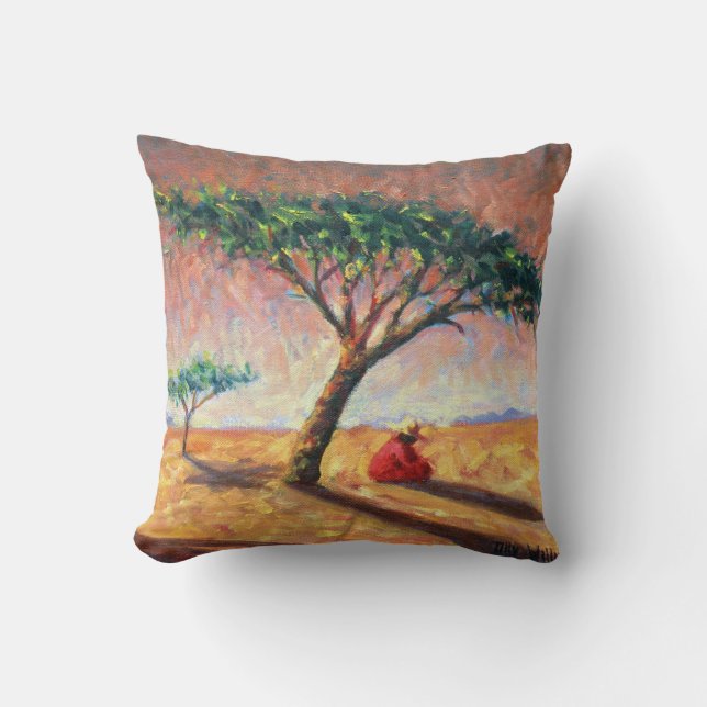 Cojín Decorativo Tarde africana 2003 (Anverso)