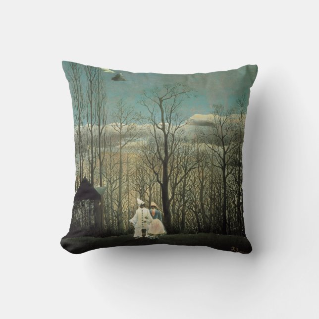 Cojín Decorativo Tarde del carnaval de Henri Rousseau (Anverso)