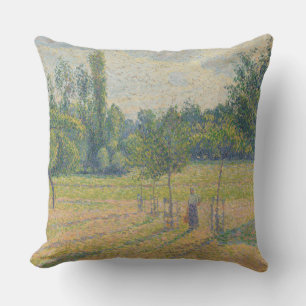 Cojín Decorativo "Tarde en nuestro prado" - Camille Pissarro