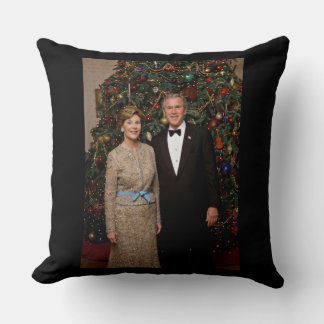 Cojín Decorativo Tarjeta de Navidad del Presidente estadounidense G