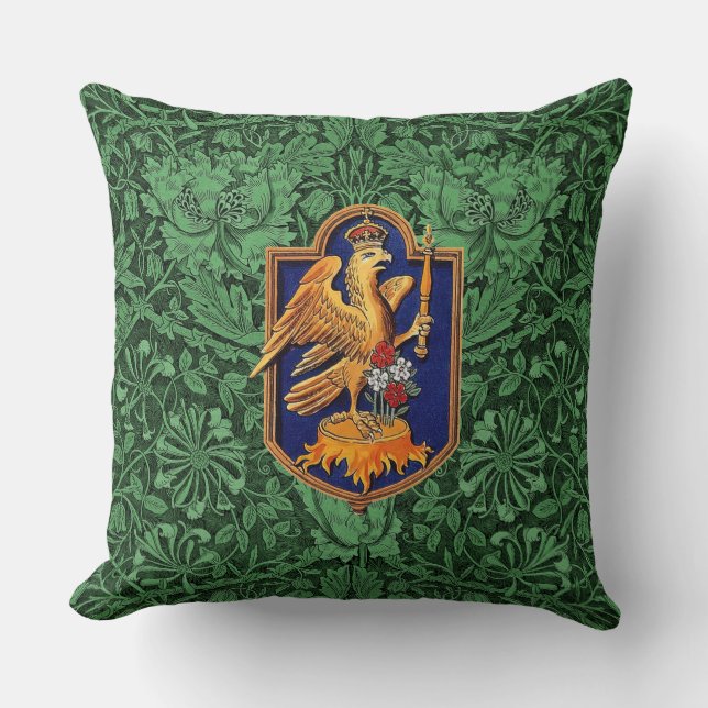Cojín Decorativo Tarjeta Falcon Real Queen Anne Boleyn (Anverso)