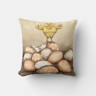 Cojín Decorativo Tarjeta Strong Chick