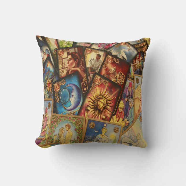 Cojín Decorativo Tarot Card Pillow Cushion (Anverso)