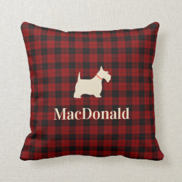 Cojín Decorativo Tartán escocés Scotty el | personalizado