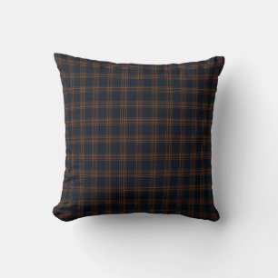 Cojín Decorativo Tartan Plaid Burgundy Heritage Lujo Dinero Antig