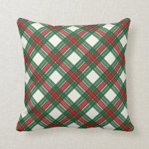 Tartán Plaid, Navidades rojos verdes y blancos