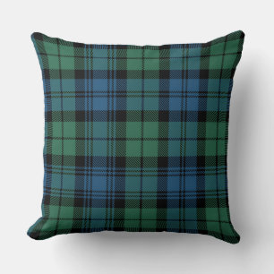 Cojín Decorativo Tartan Verde a Cuadros Campbell