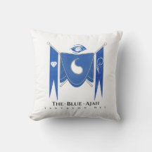 TarValon.Net Banner azul Regalia Pillow