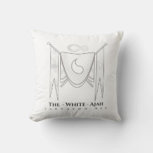 TarValon.Net Banner blanco Regalia Pillow
