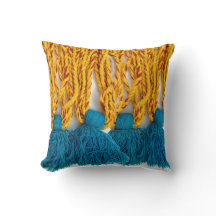 Tassles tribal trenzado tejido