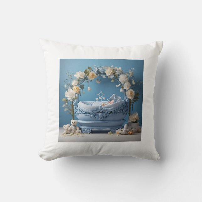 Cojín Decorativo Taufkissen für Jungen (Anverso)