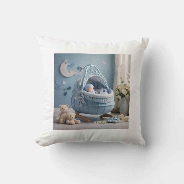 Cojín Decorativo Taufkissen für Jungen (Anverso)