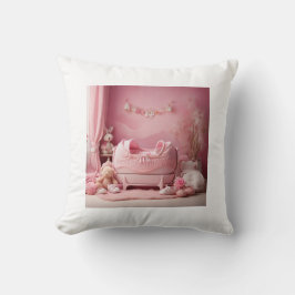 Cojín Decorativo Taufkissen für Mädchen