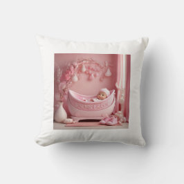 Cojín Decorativo Taufkissen für Mädchen