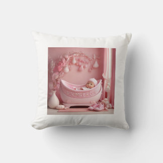 Cojín Decorativo Taufkissen für Mädchen