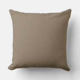 Cojín Decorativo Taupe Solid Color, Cushion, Simple, Netral, Modern