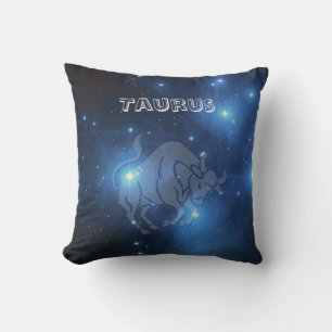 Cojín Decorativo Tauro de la muestra del zodiaco