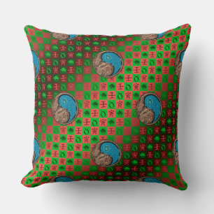 Cojín Decorativo Tauro & Tigre de Agua