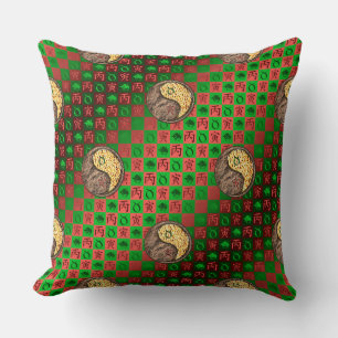 Cojín Decorativo Tauro & Tigre de Fuego
