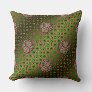 Cojín Decorativo Tauro & Tigre de Tierra