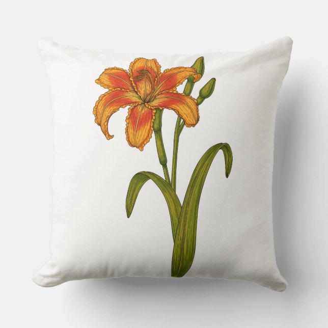 Cojín Decorativo Tawny daylily (Anverso)
