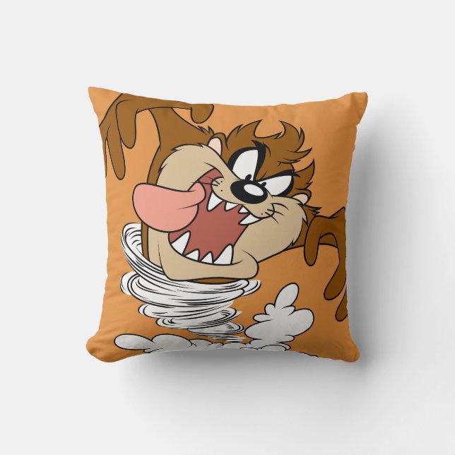 Cojín Decorativo TAZ™ Torbellino Giratorio (Anverso)