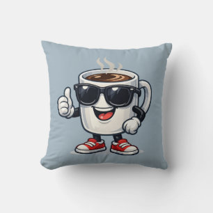 Cojín Decorativo Taza de café con mucha energía