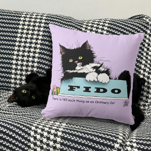 Cojín Decorativo Tazón de perro gatito de Tuxedo